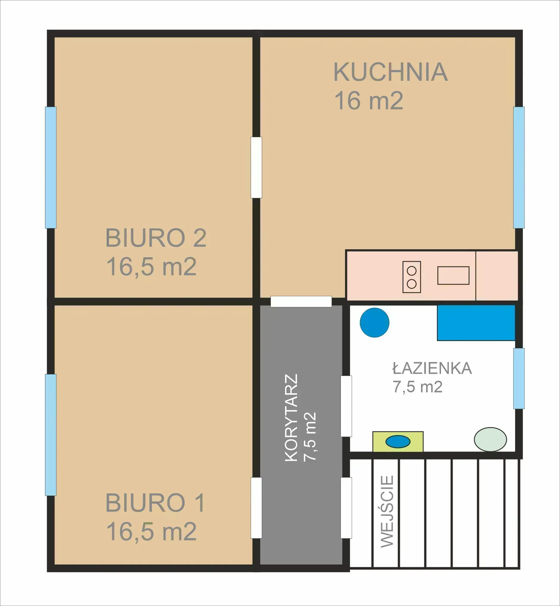 ✅Nowoczesne Biuro z parkingiem Orzech✅ 7